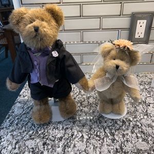 Boyds Bear bride and groom